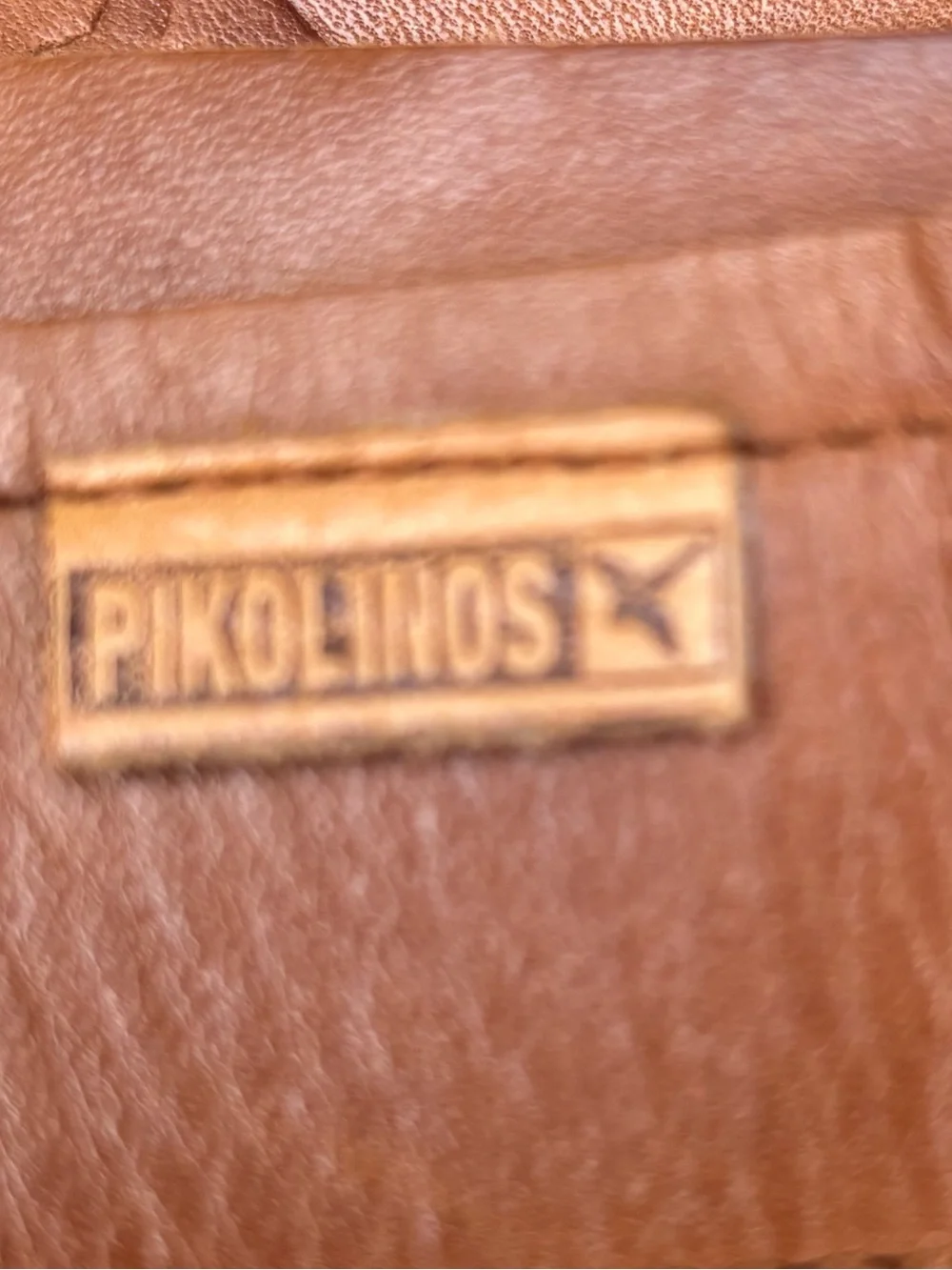 Pikolinos Tarifa Men’s Leather Slide Sandals Size 42 US 8.5 Like New Cuero